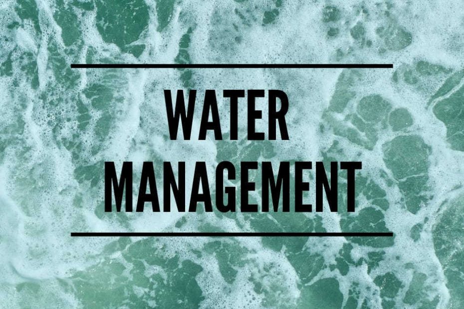 water managment